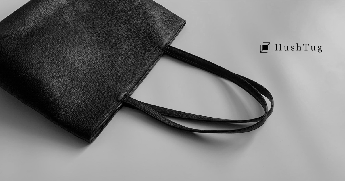 #425 HushTug ハッシュタグ モンゴルレザートートバッグ ビジネス